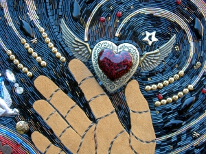 a bit of my "Thief of Hearts" mosaic